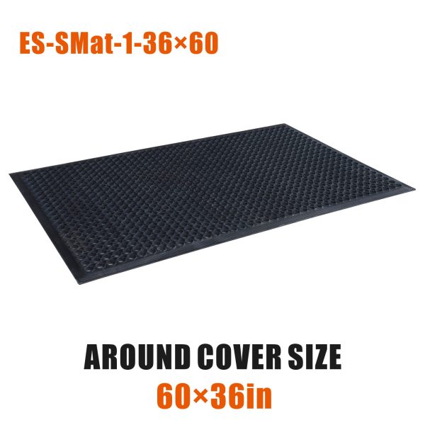 Anti-FatigueRubber Workplace Mat: 60"x36" single Piece