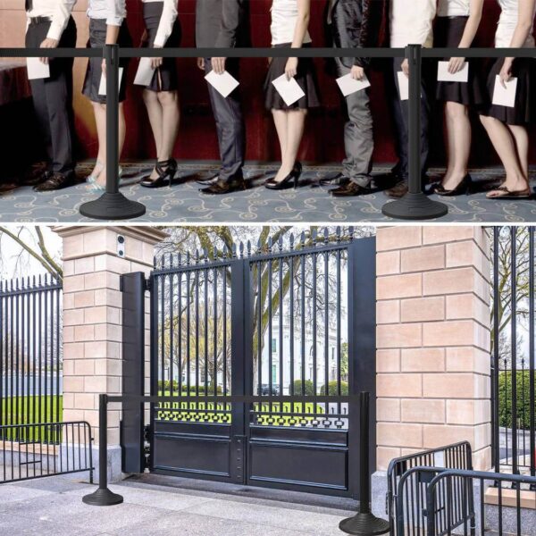 It is widely applicable to provide effective security obstacles for various events and spaces. Can be isolated people.